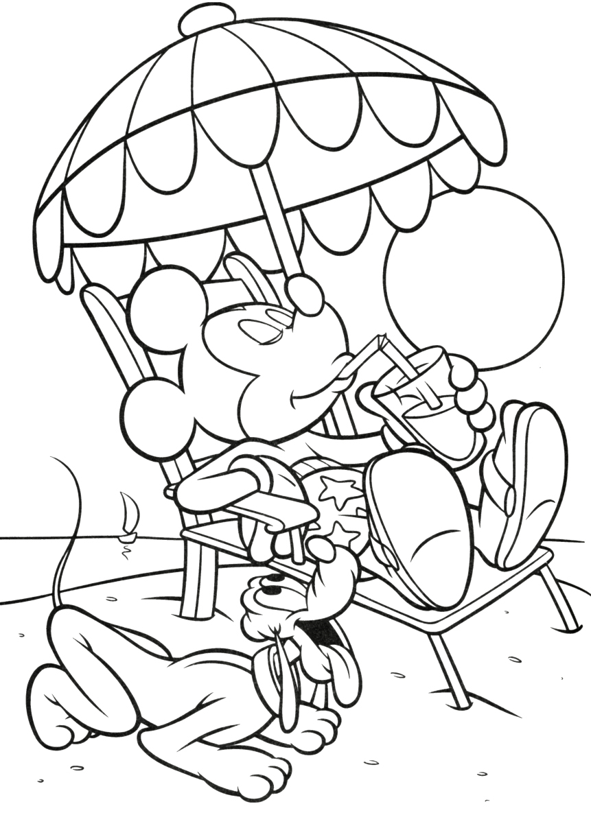 33 Cartoon Coloring Pages Printable 4