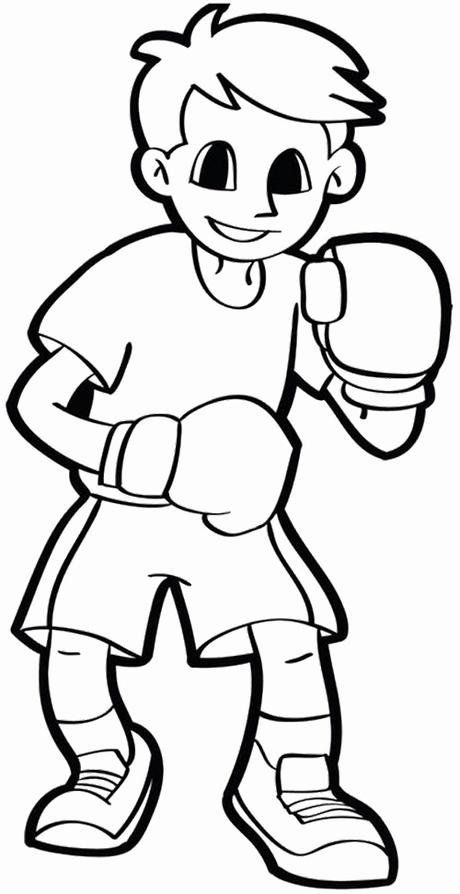 33 Dynamic Boxing Coloring Pages Printable 18