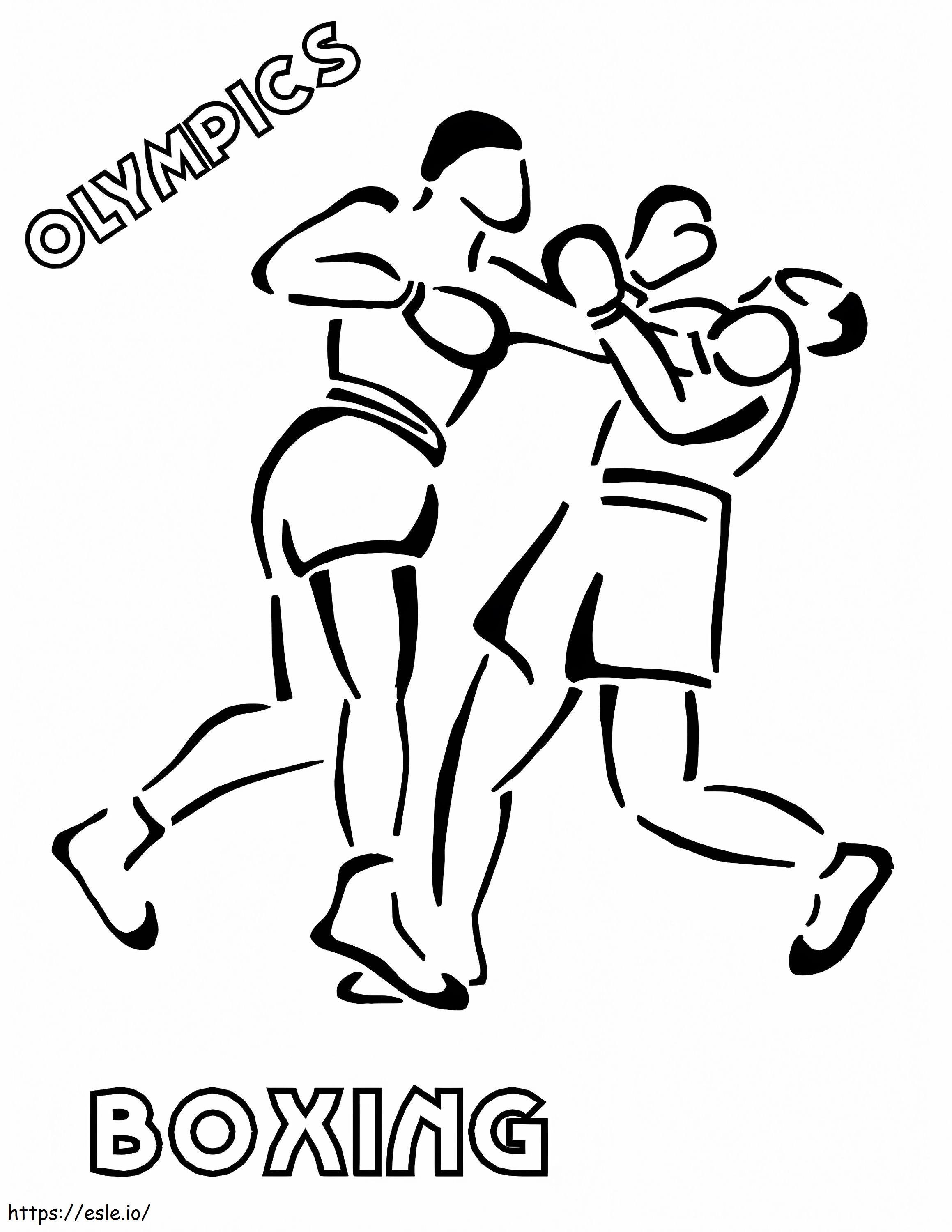 33 Dynamic Boxing Coloring Pages Printable 28