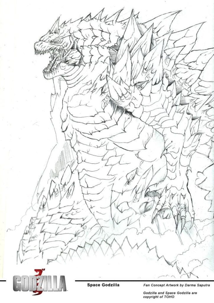 33 Epic Godzilla Coloring Pages Printable 15