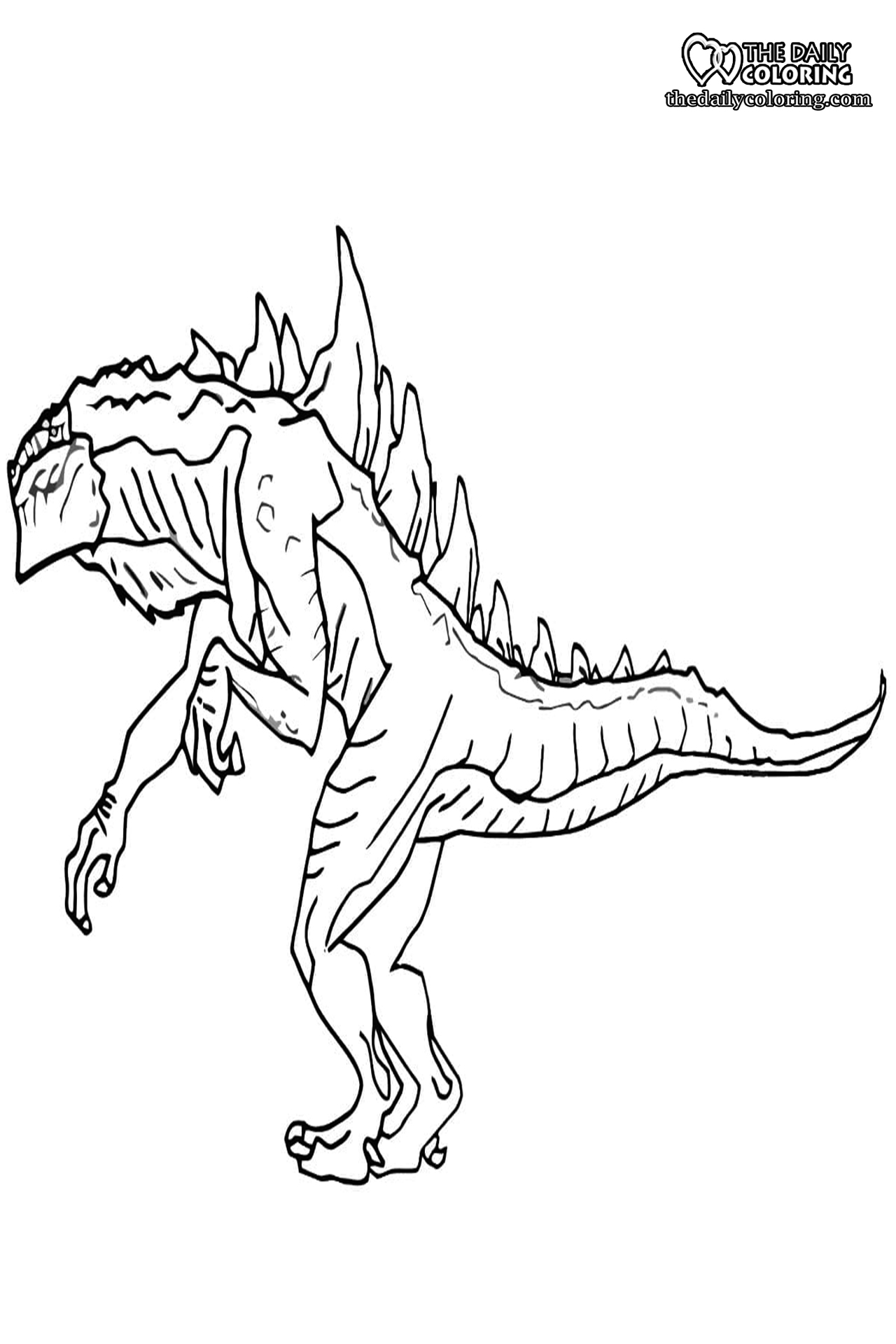 33 Epic Godzilla Coloring Pages Printable 2