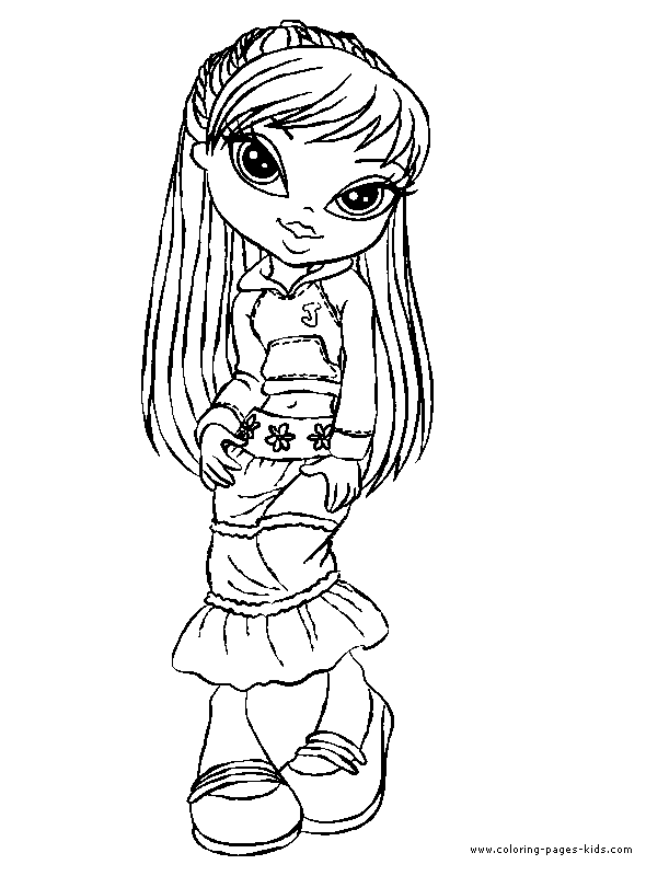 33 Fun Bratz Doll Baddie Coloring Pages Printable 12