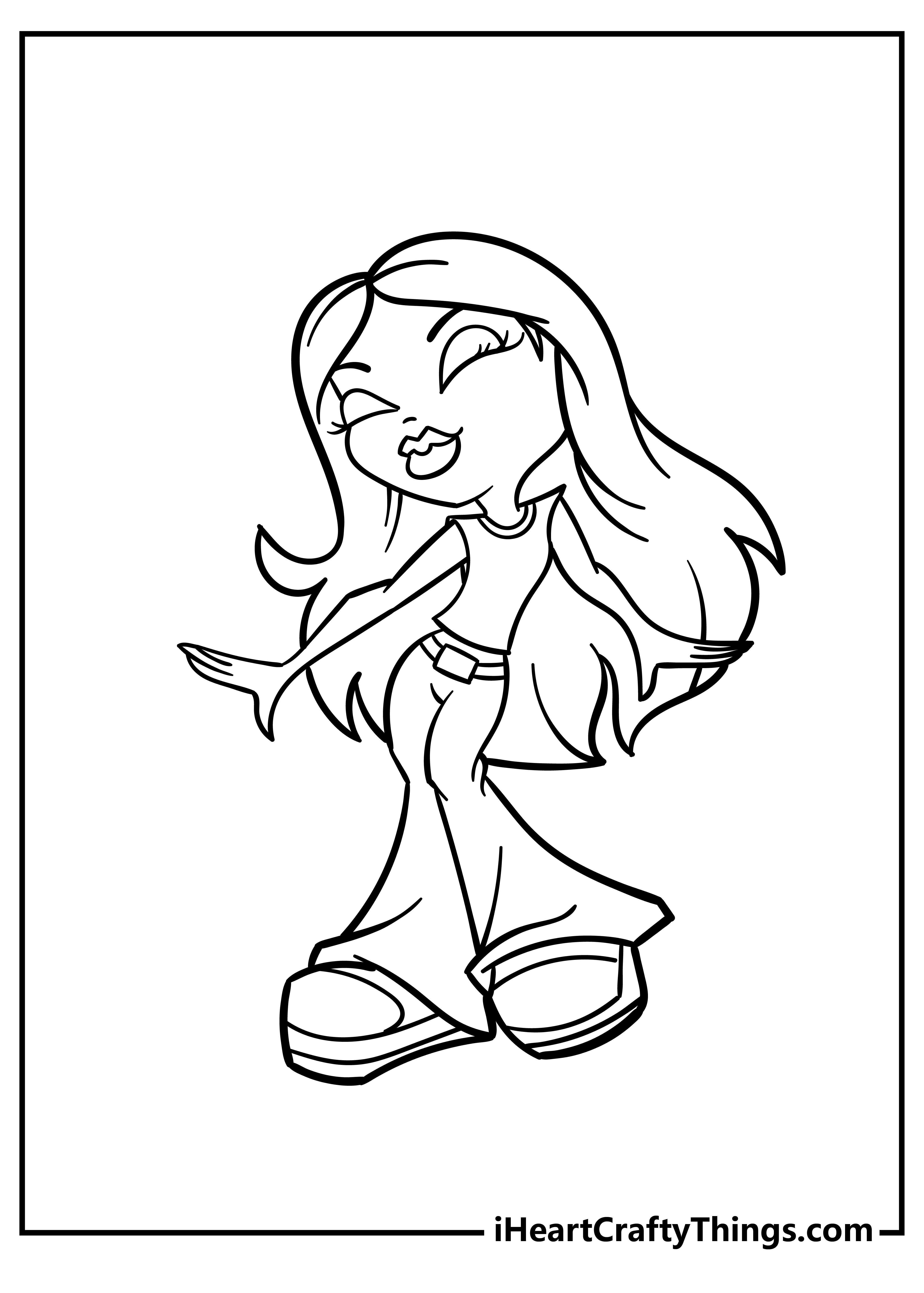 33 Fun Bratz Doll Baddie Coloring Pages Printable 19