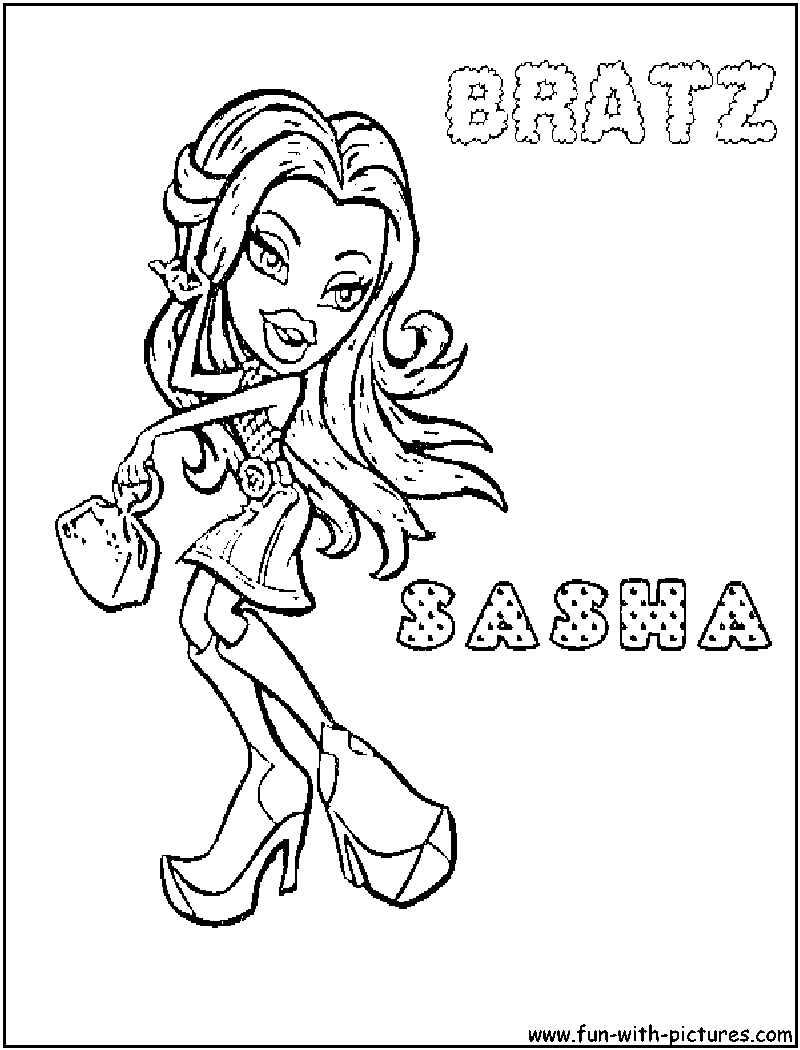 33 Fun Bratz Doll Baddie Coloring Pages Printable 22