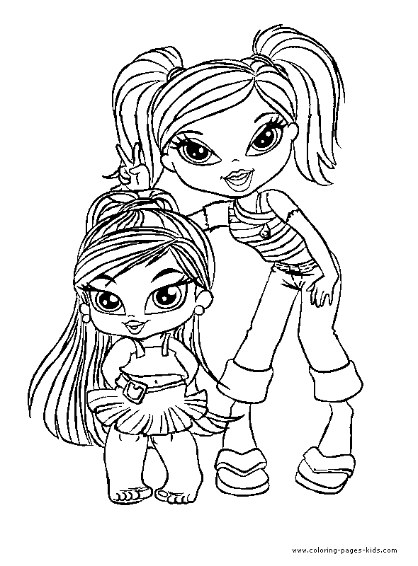 33 Fun Bratz Doll Baddie Coloring Pages Printable 3