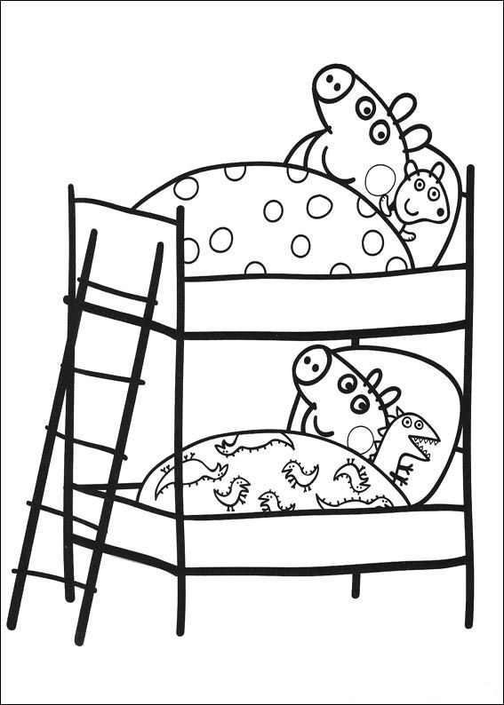 33 Fun Peppa Pig Coloring Pages Printable 12