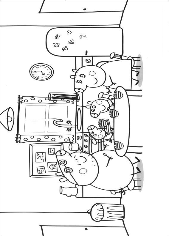 33 Fun Peppa Pig Coloring Pages Printable 18