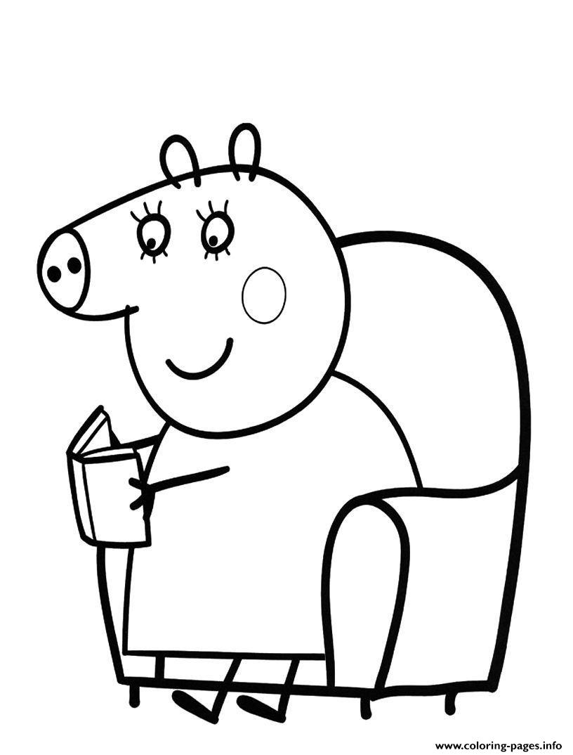 33 Fun Peppa Pig Coloring Pages Printable 24