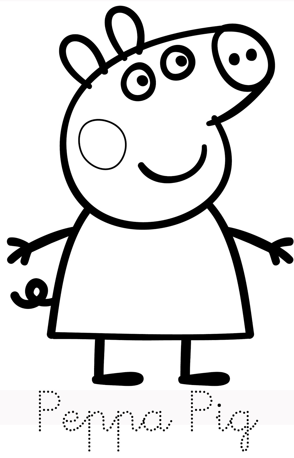 33 Fun Peppa Pig Coloring Pages Printable 25