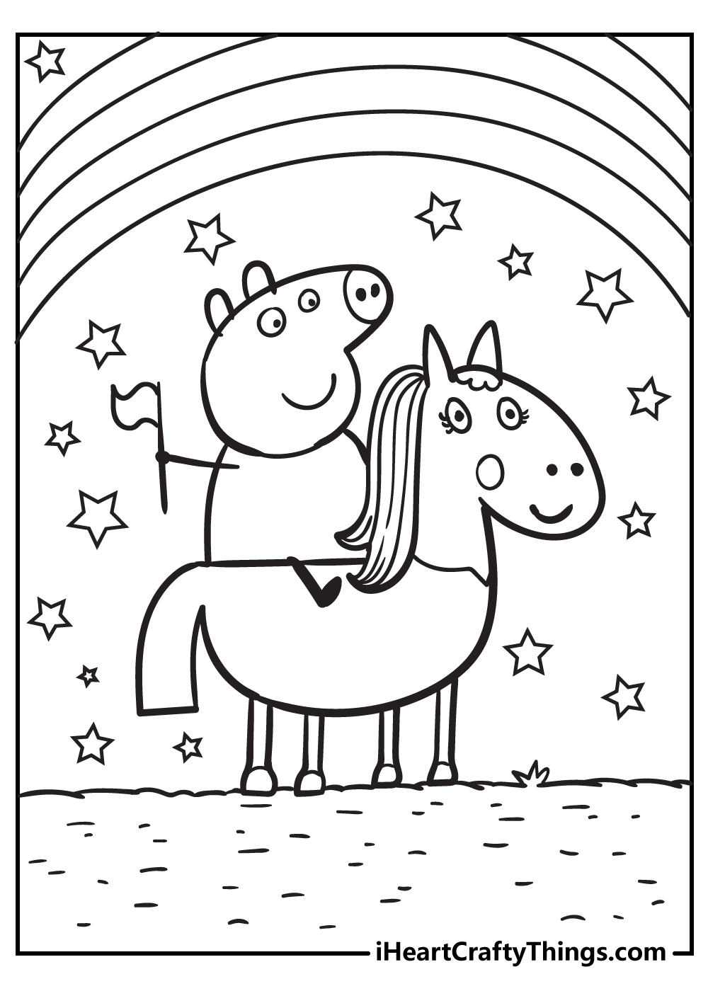 33 Fun Peppa Pig Coloring Pages Printable 29