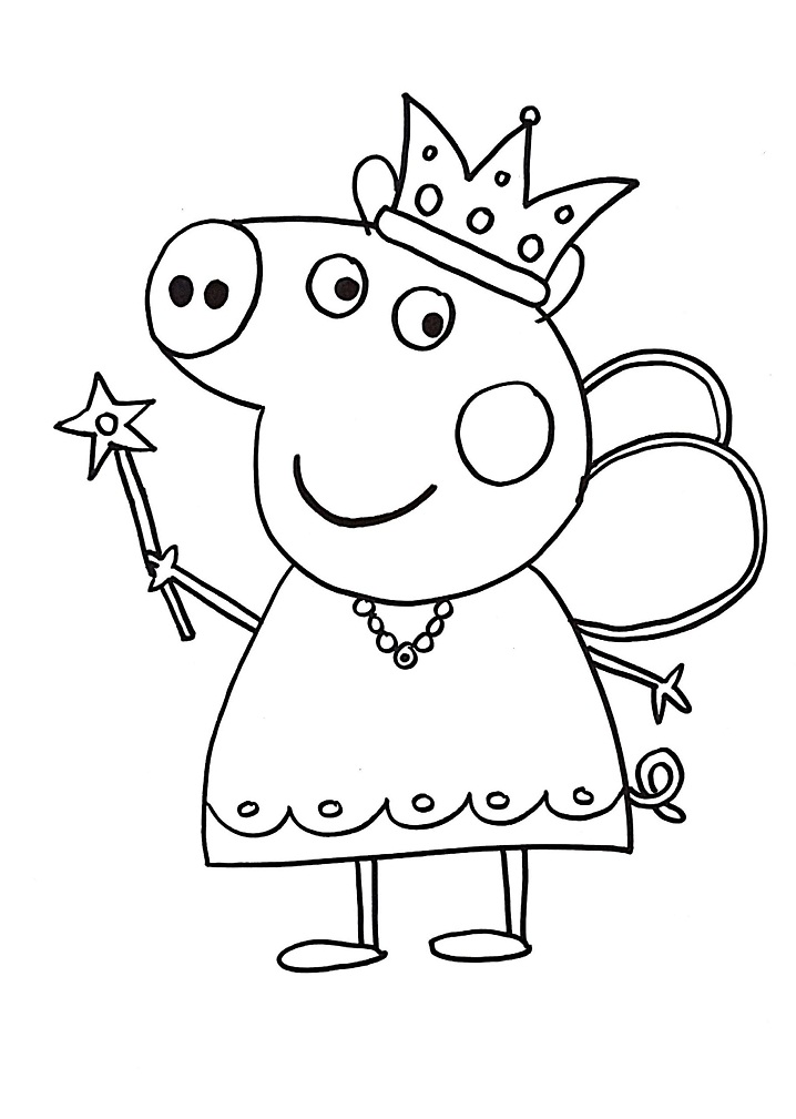 33 Fun Peppa Pig Coloring Pages Printable 34