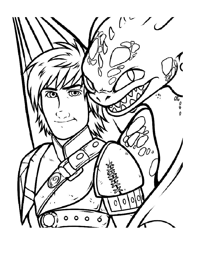 33 How to Train Your Dragon Coloring Pages Printable 24