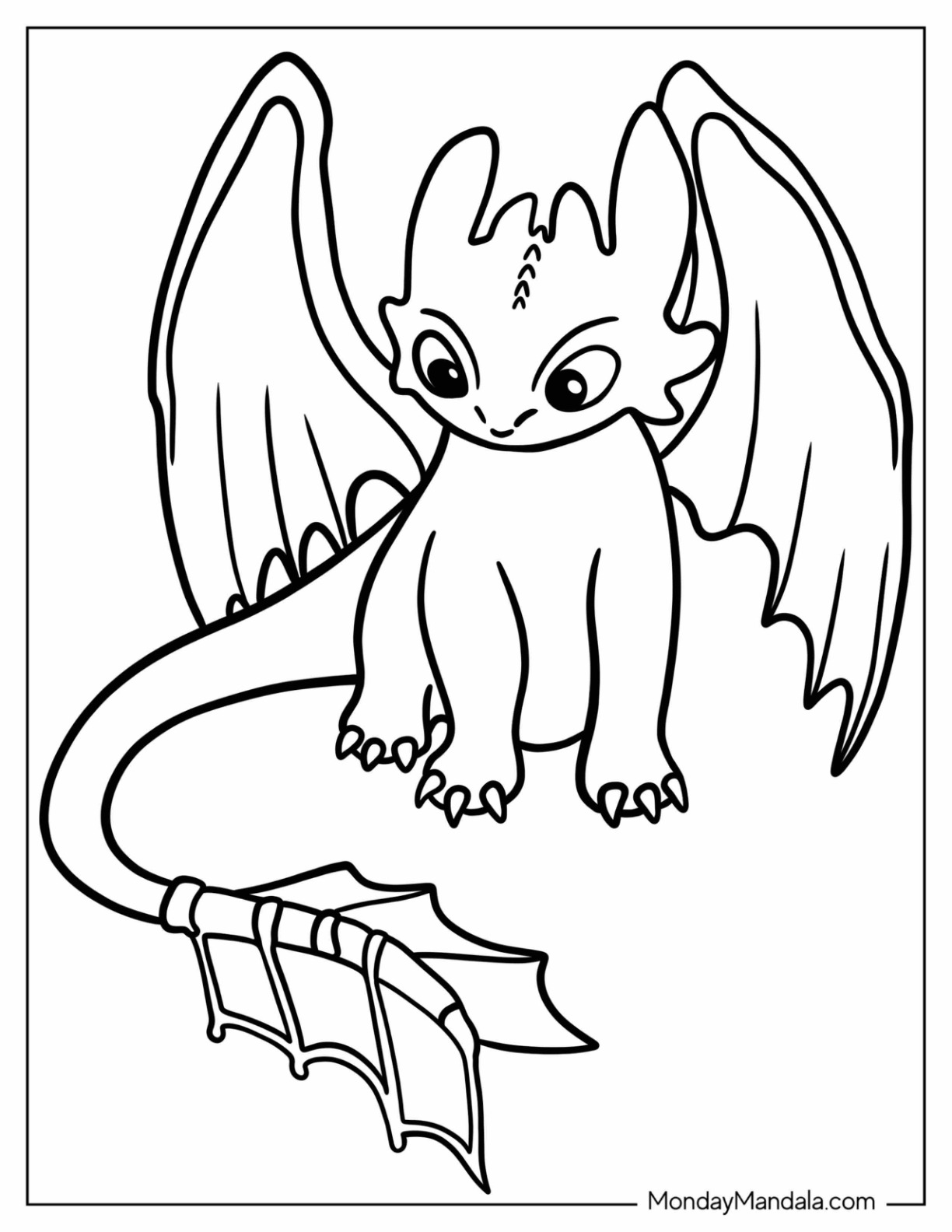 33 How to Train Your Dragon Coloring Pages Printable 33