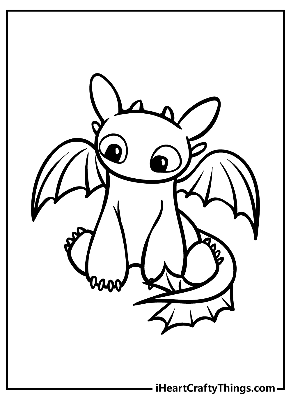 33 How to Train Your Dragon Coloring Pages Printable 6