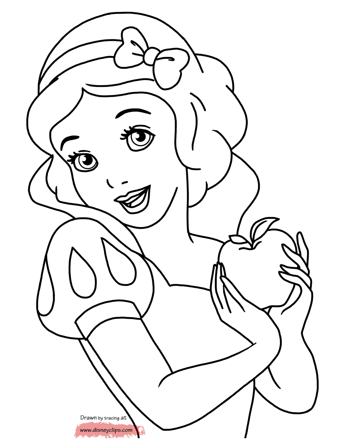 33 Magical Snow White and the Seven Dwarfs Coloring Pages Printable 30