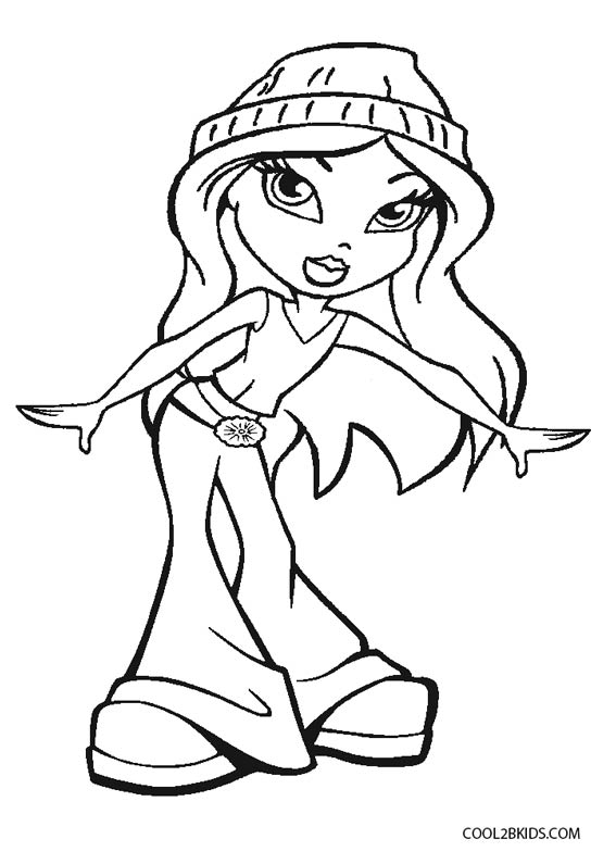 34 Cute Baddie Brats Coloring Pages Printable 11