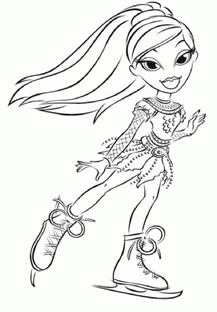 34 Cute Baddie Brats Coloring Pages Printable 12