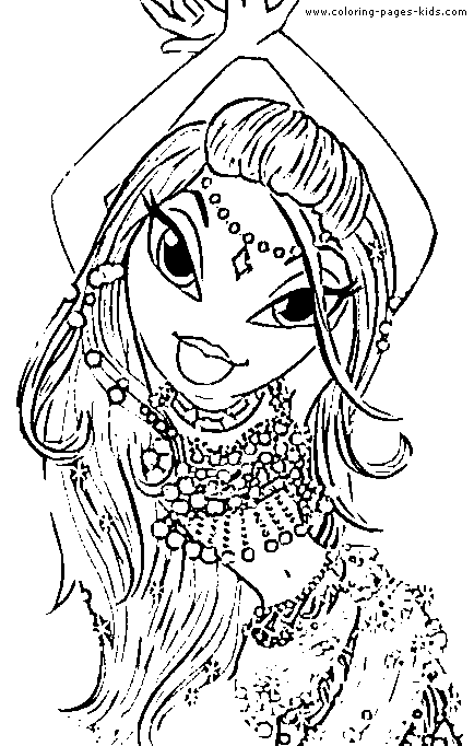 34 Cute Baddie Brats Coloring Pages Printable 14