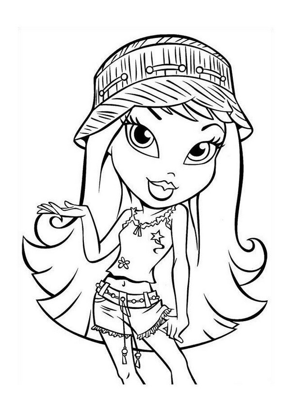 34 Cute Baddie Brats Coloring Pages Printable 21