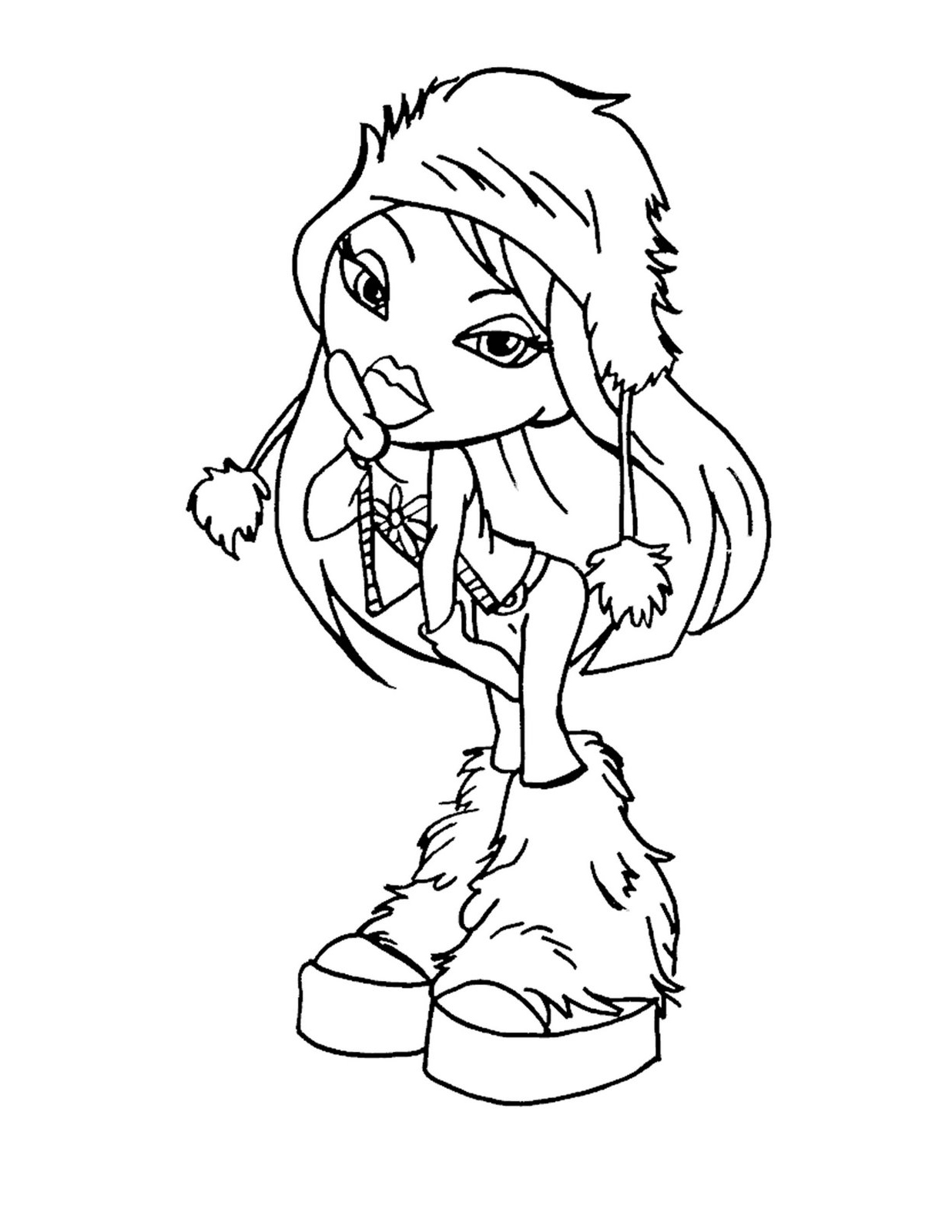 34 Cute Baddie Brats Coloring Pages Printable 31