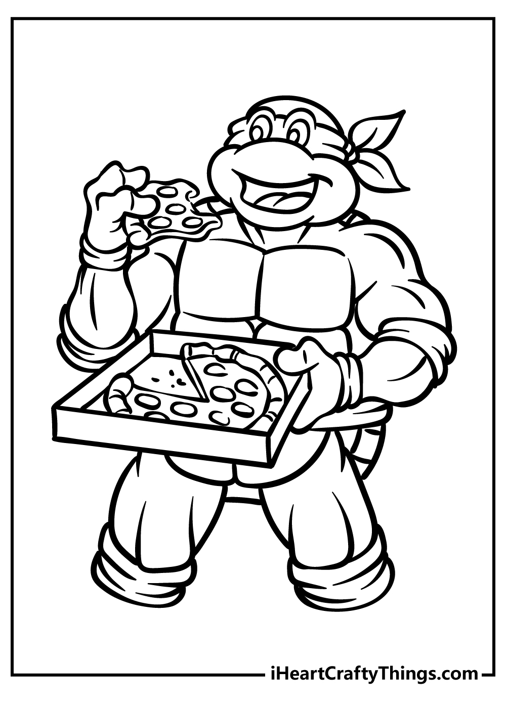 34 Dynamic Teenage Mutant Ninja Turtles Coloring Pages Printable 30