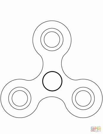 34 Fidget Spinner Coloring Pages Printable 10