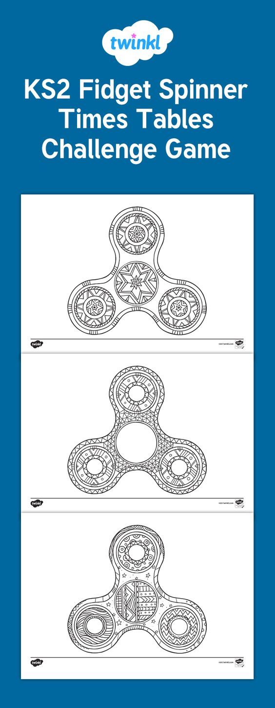 34 Fidget Spinner Coloring Pages Printable 16