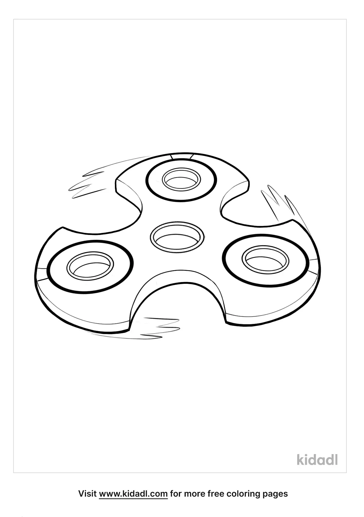 34 Fidget Spinner Coloring Pages Printable 2