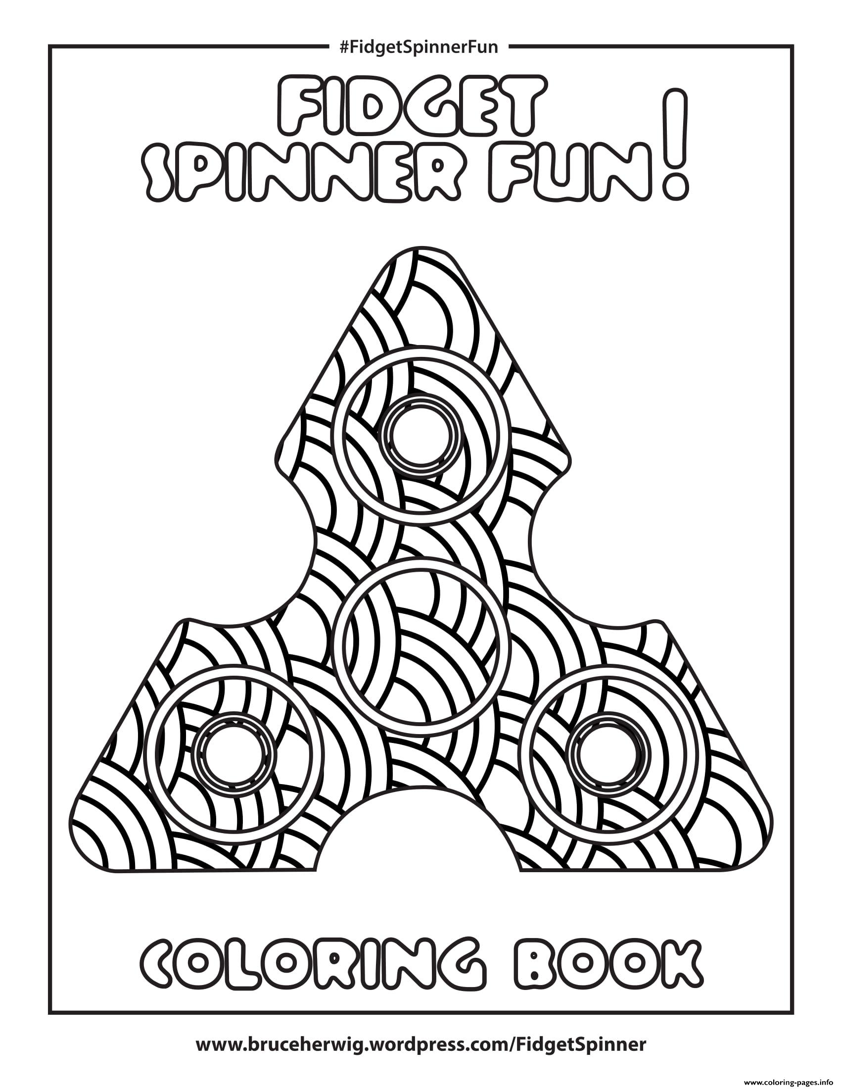 34 Fidget Spinner Coloring Pages Printable 25