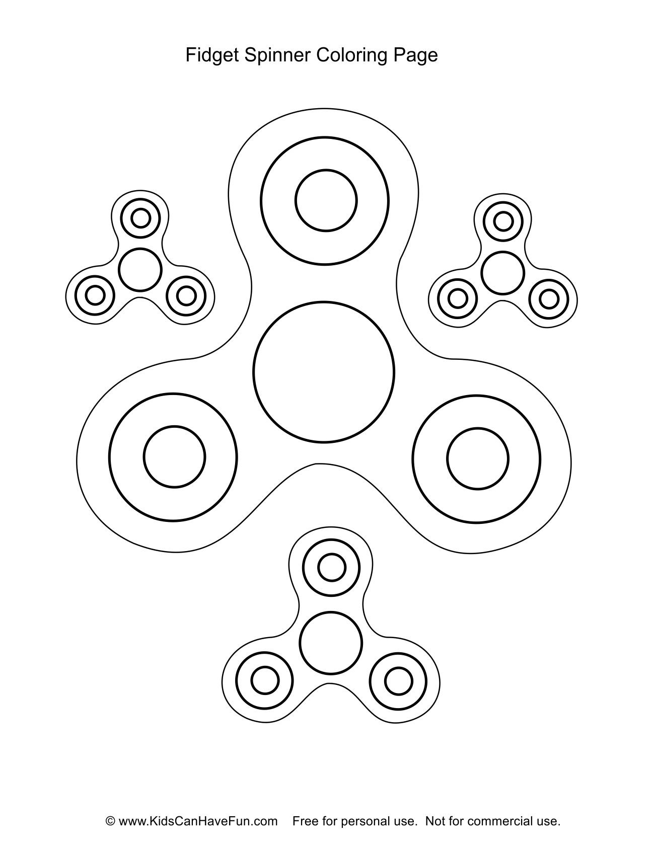 34 Fidget Spinner Coloring Pages Printable 8