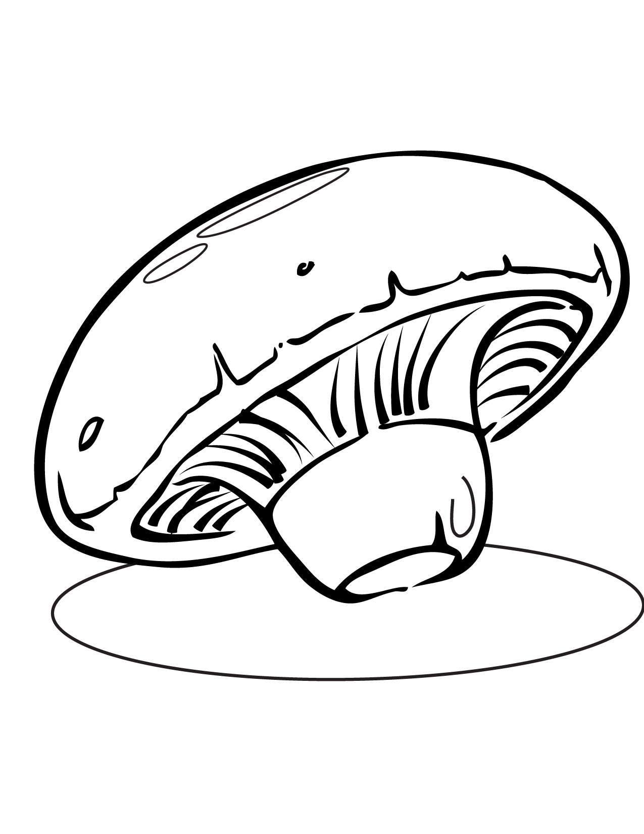 34 Fun Mushrooms Coloring Pages Printable 26