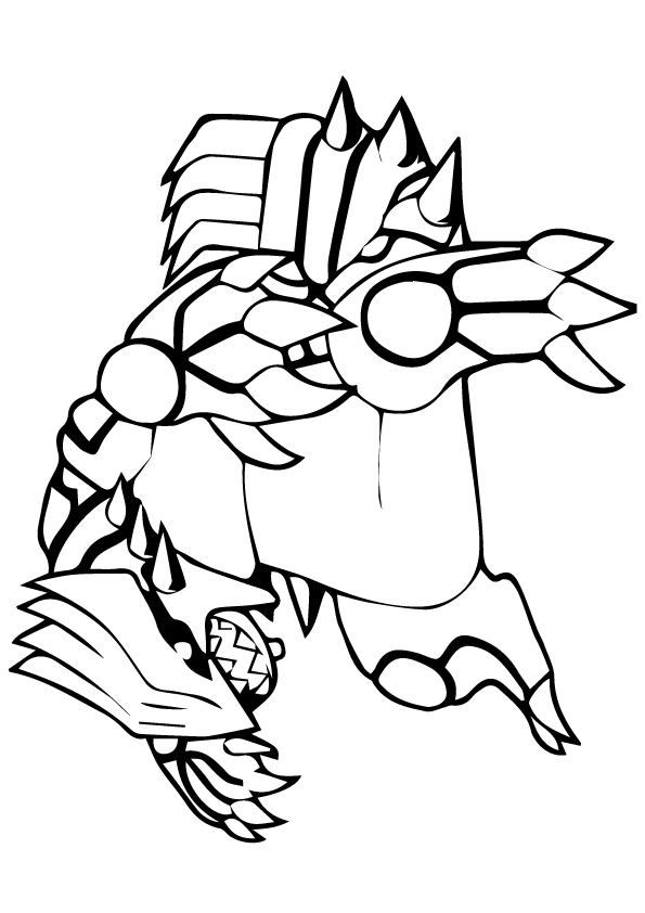 34 Legendary Groudon Pokemon Coloring Pages Printable 26