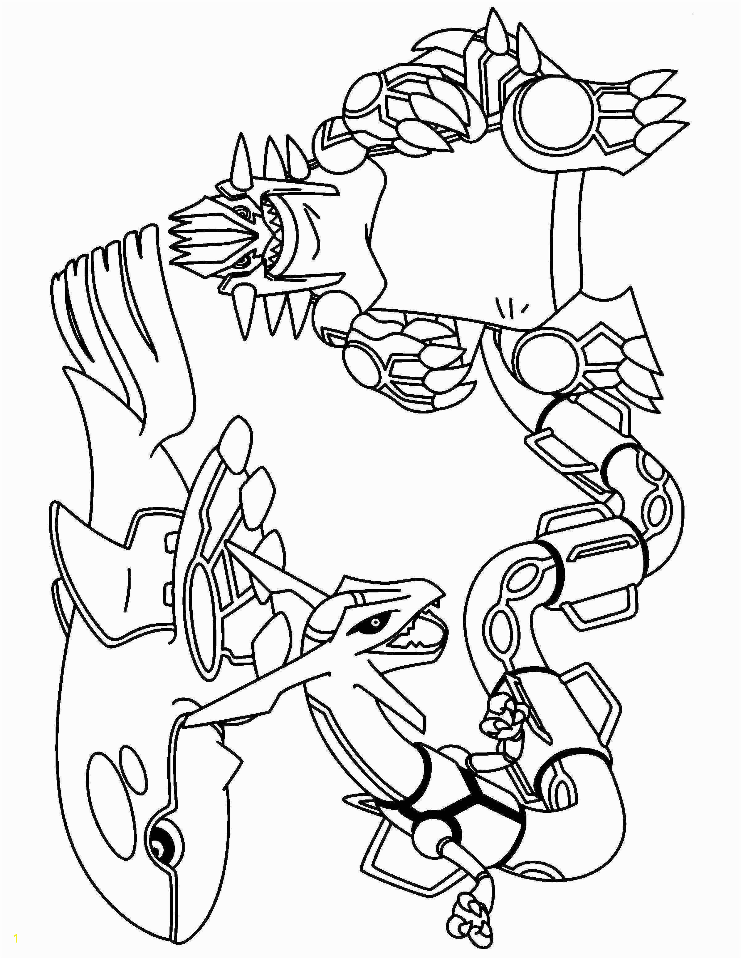 34 Legendary Groudon Pokemon Coloring Pages Printable 31