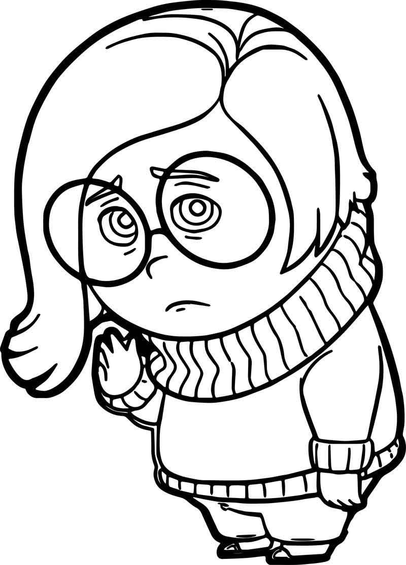 34 Sad Coloring Pages Printable 2