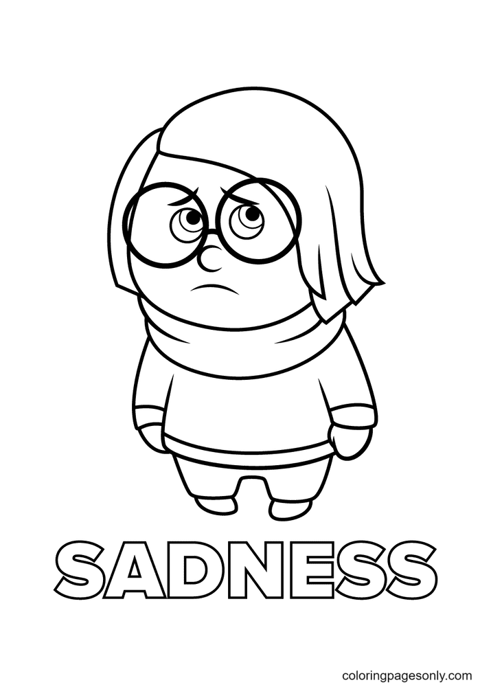 34 Sad Coloring Pages Printable 31