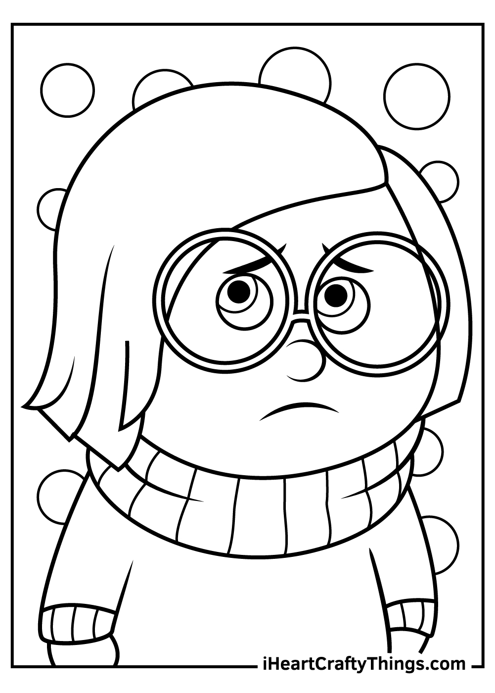 34 Sad Coloring Pages Printable 6