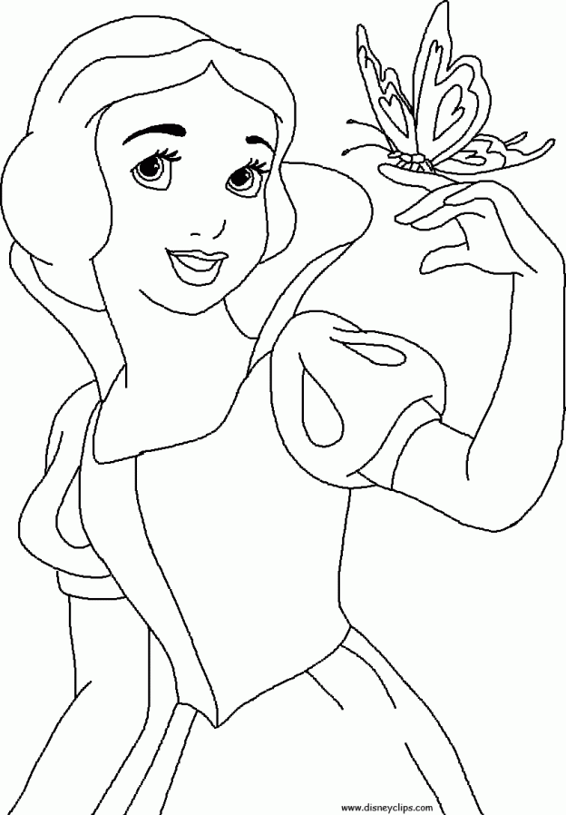 34 Simple Disney Coloring Pages Printable 11