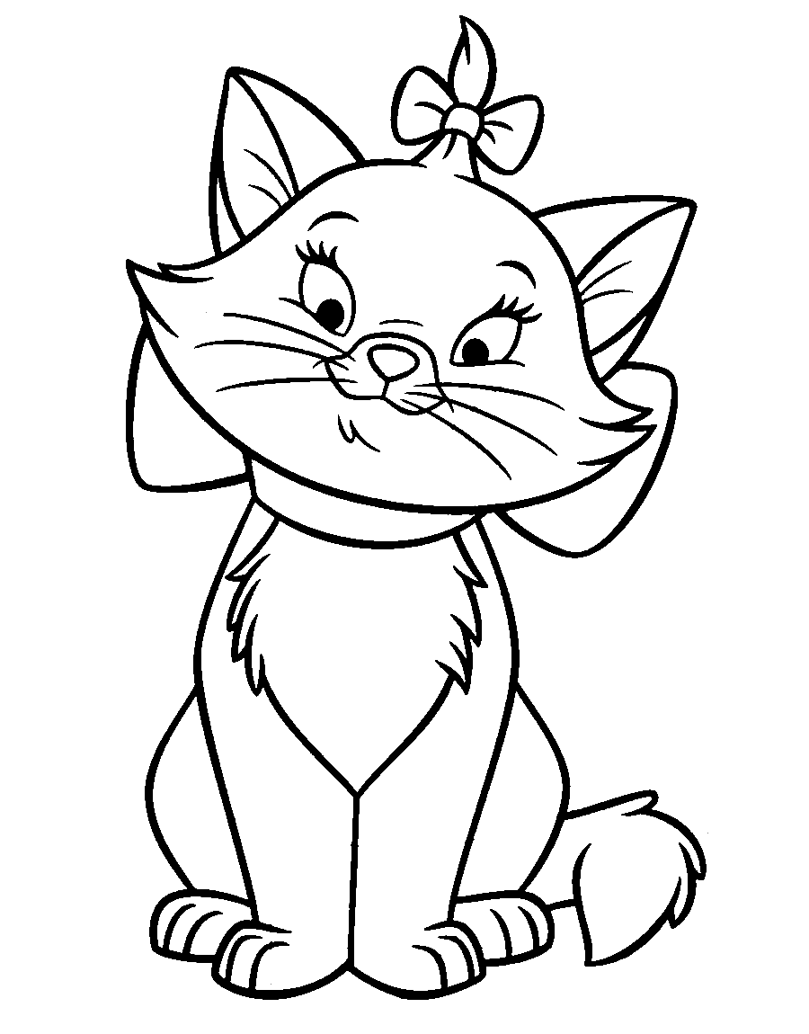 34 Simple Disney Coloring Pages Printable 2