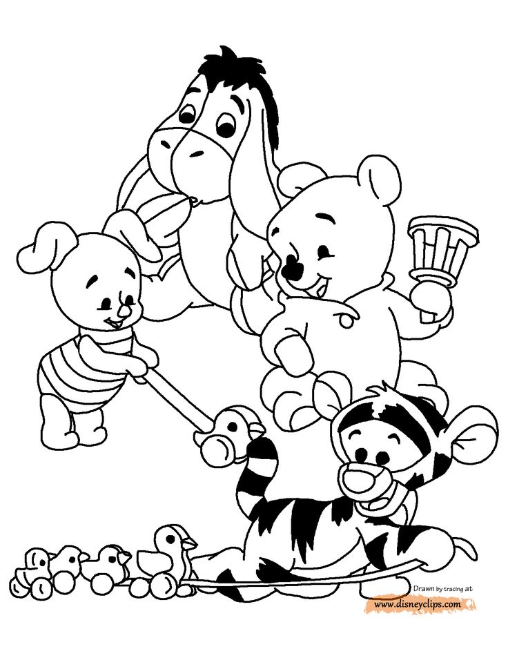 34 Simple Disney Coloring Pages Printable 34