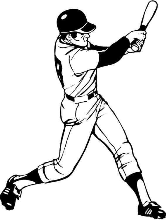 35 Cool Baseball Hat Coloring Pages Printable 29