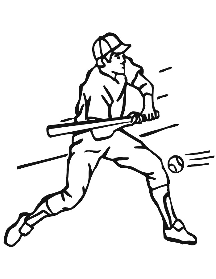 35 Cool Baseball Hat Coloring Pages Printable 34