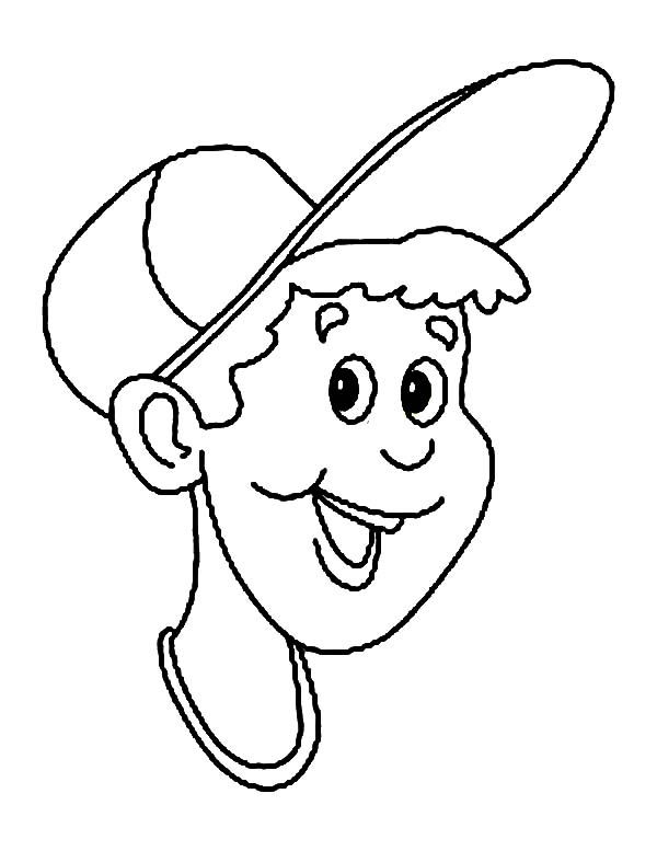 35 Cool Baseball Hat Coloring Pages Printable 4