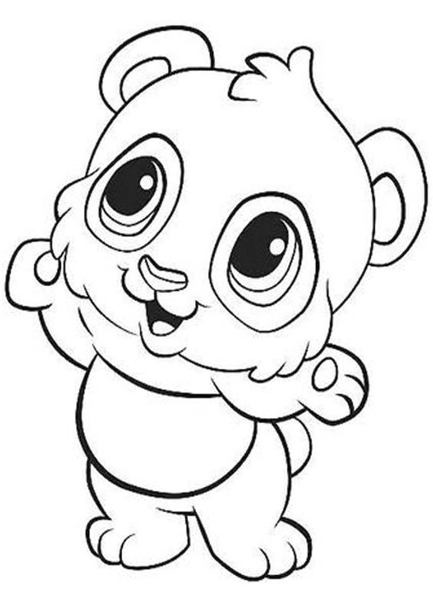 35 Donut Panda Coloring Pages Printable 1