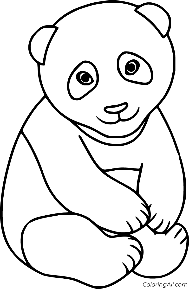 35 Donut Panda Coloring Pages Printable 11