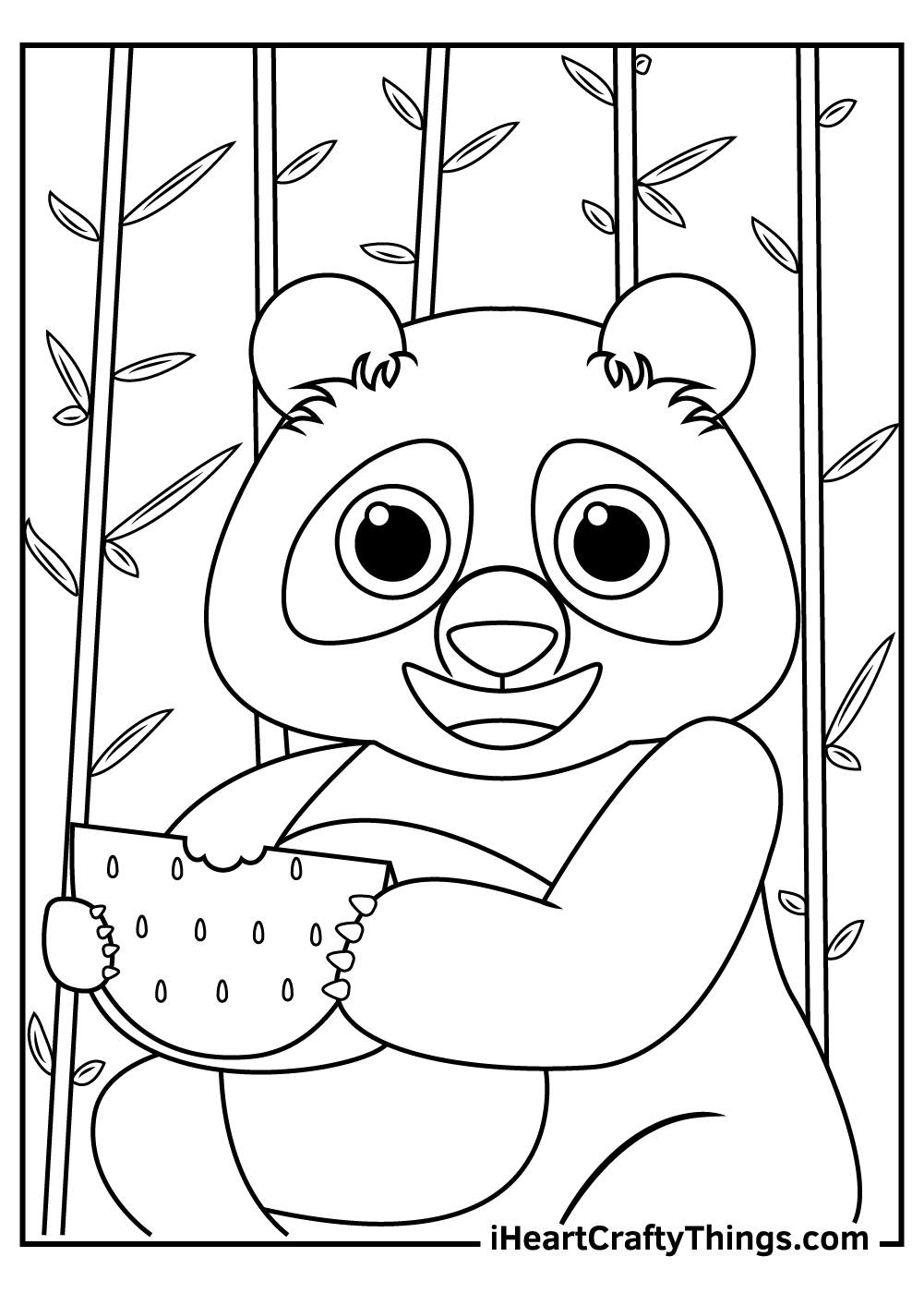 35 Donut Panda Coloring Pages Printable 14