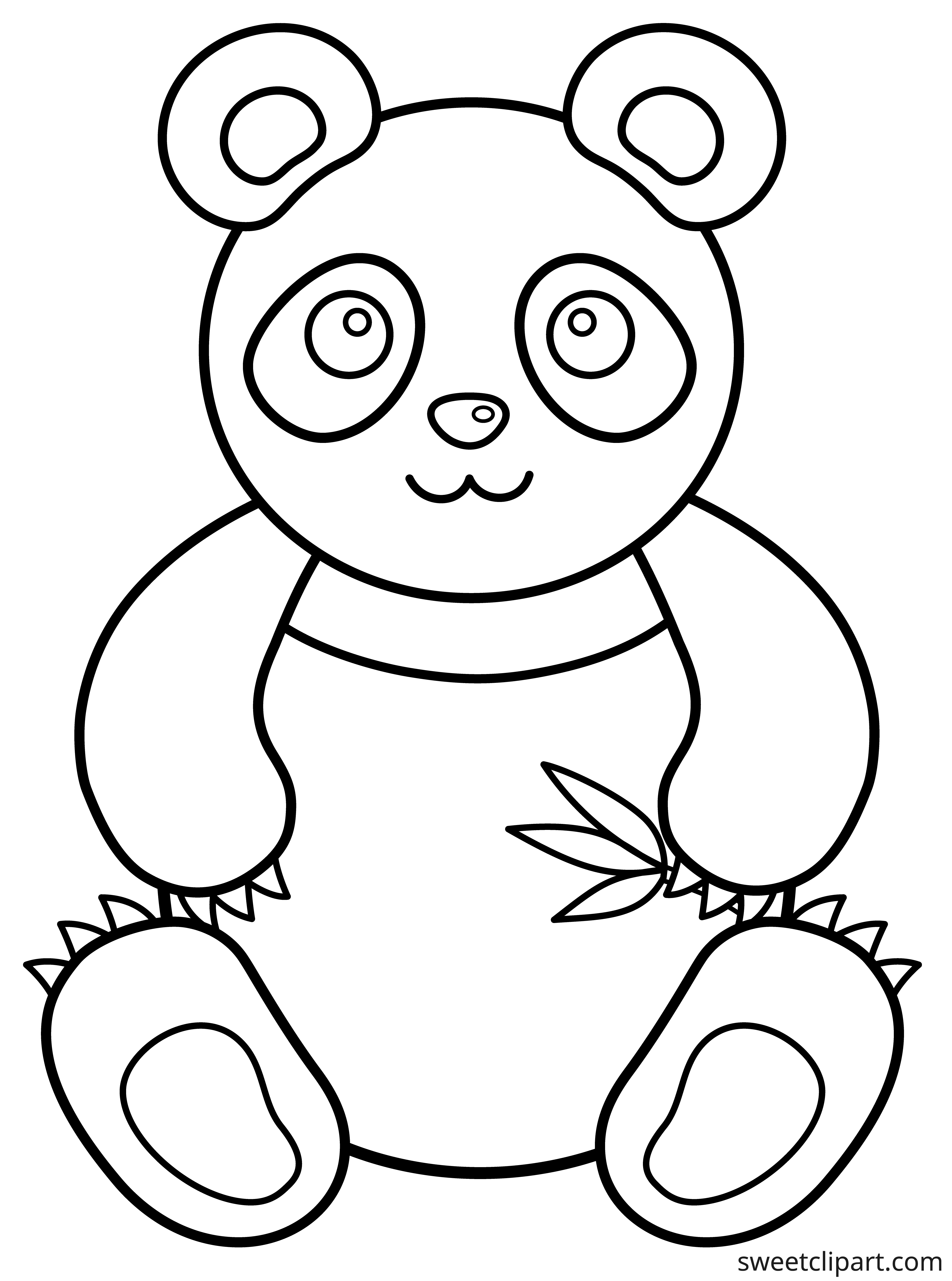 35 Donut Panda Coloring Pages Printable 16