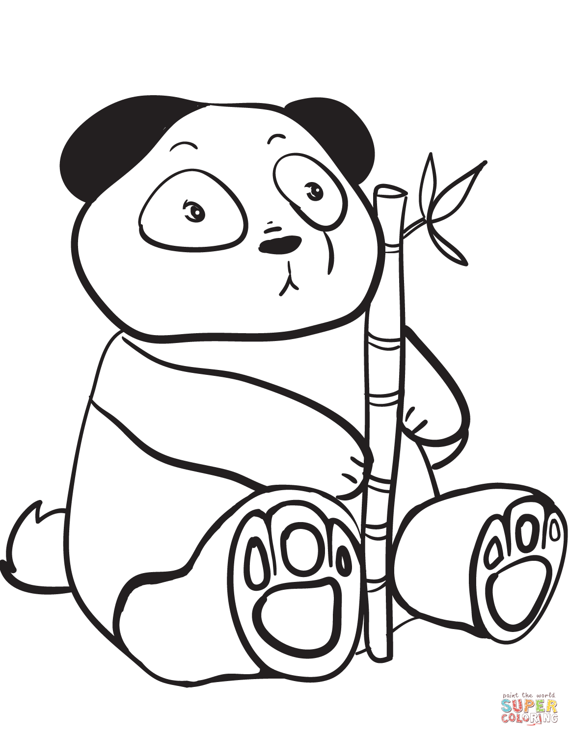 35 Donut Panda Coloring Pages Printable 17