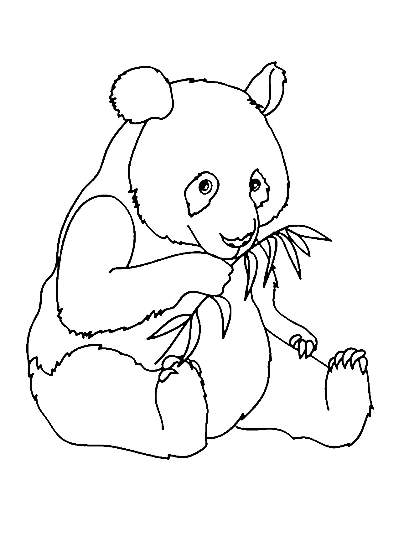 35 Donut Panda Coloring Pages Printable 20