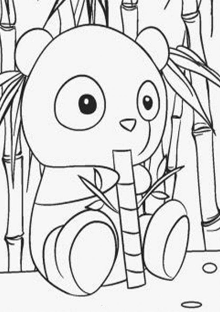 35 Donut Panda Coloring Pages Printable 27