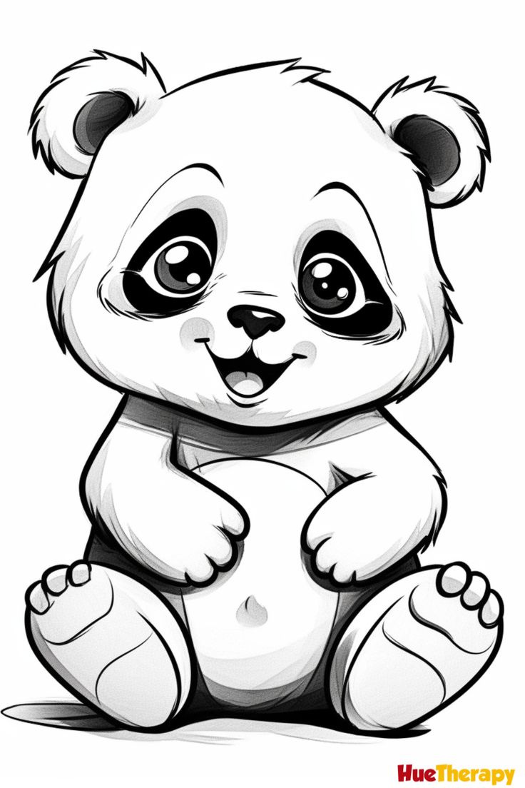 35 Donut Panda Coloring Pages Printable 3